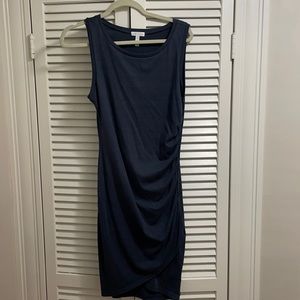 Leith body con rushed tank dress